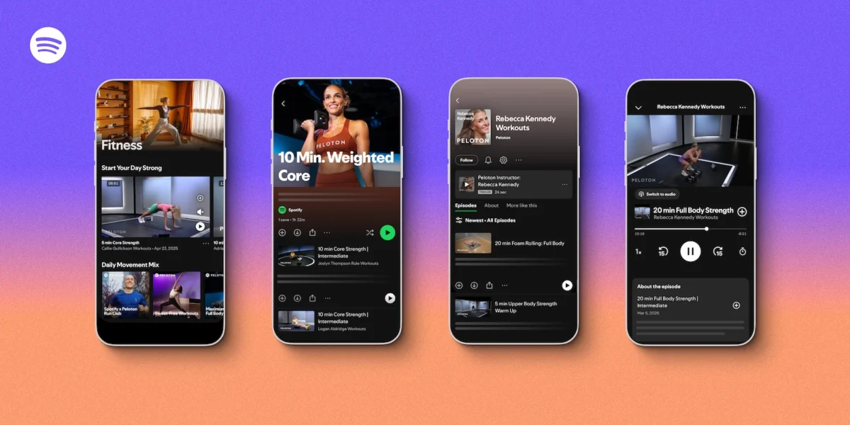 Spotify Ventures into Fitness Content, Partnering with Peloton and Wellness Creators to Expand Digital Wellness Ecosystem