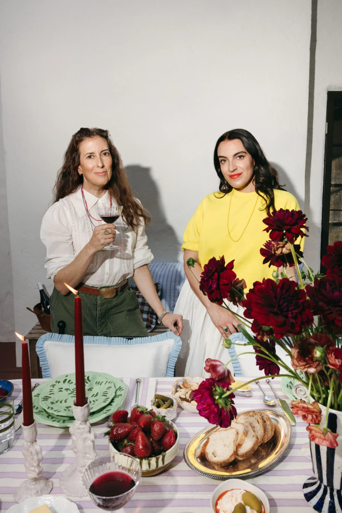 Table Mates: Clare Vivier and Heather Taylor Blend LA Cool and French Sophistication