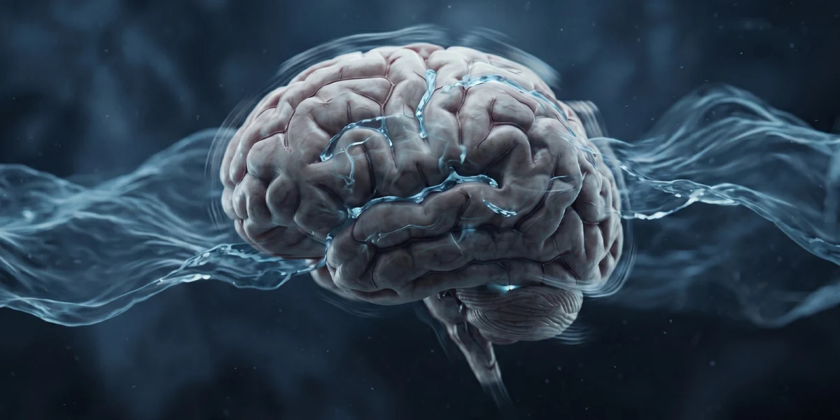 Brain motion is driven by mechanical coupling with the abdomen