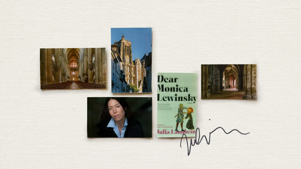 French Cathedral Towns Are a Stage for Human Comedy, According to Author Julia Langbein