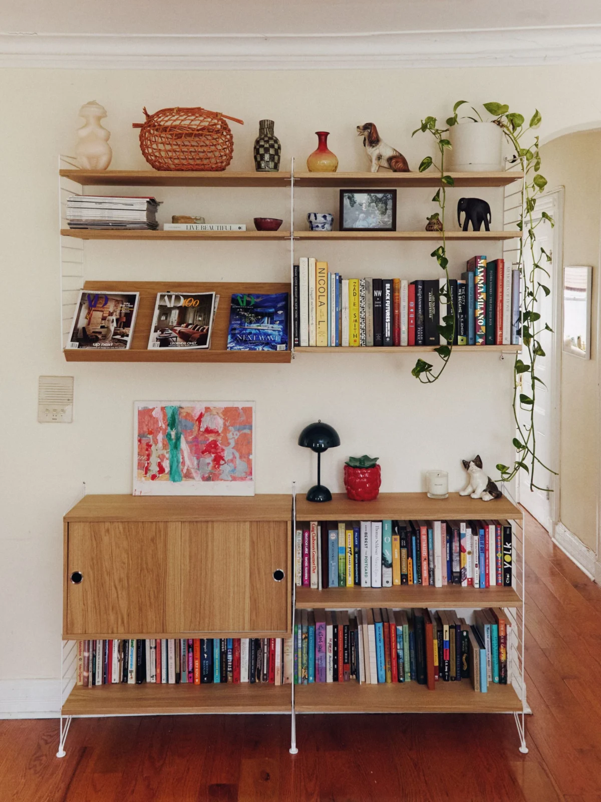 I Tried It: The String Shelving System Helped Me Overcome My Fear of Commitment