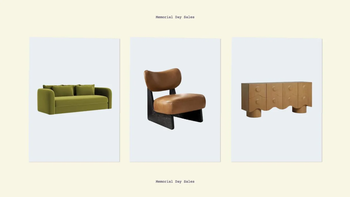 These Early Memorial Day Furniture Sales Have Come to Play
