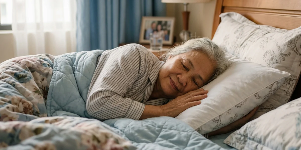 Good sleep quality is linked to a lower risk of depression in older adults