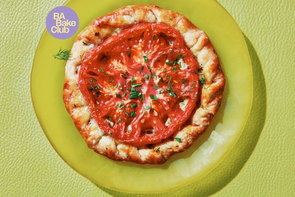 Bon Appétit Bake Club Features Rebecca Firkser to Elevate Summer Pastry Standards with Tiny Tomato Galettes