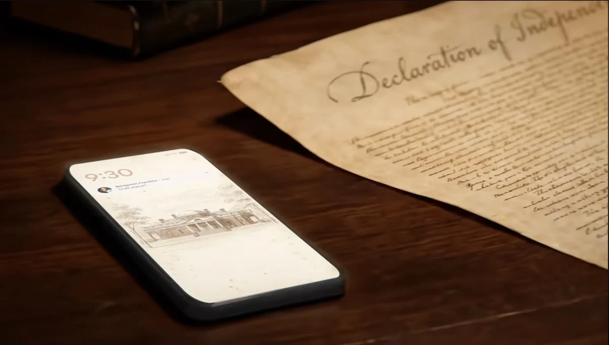 Google Workspace Commercial Imagines Founding Fathers Using AI, Sparks Diverse Public Reaction on 250th Anniversary of Declaration