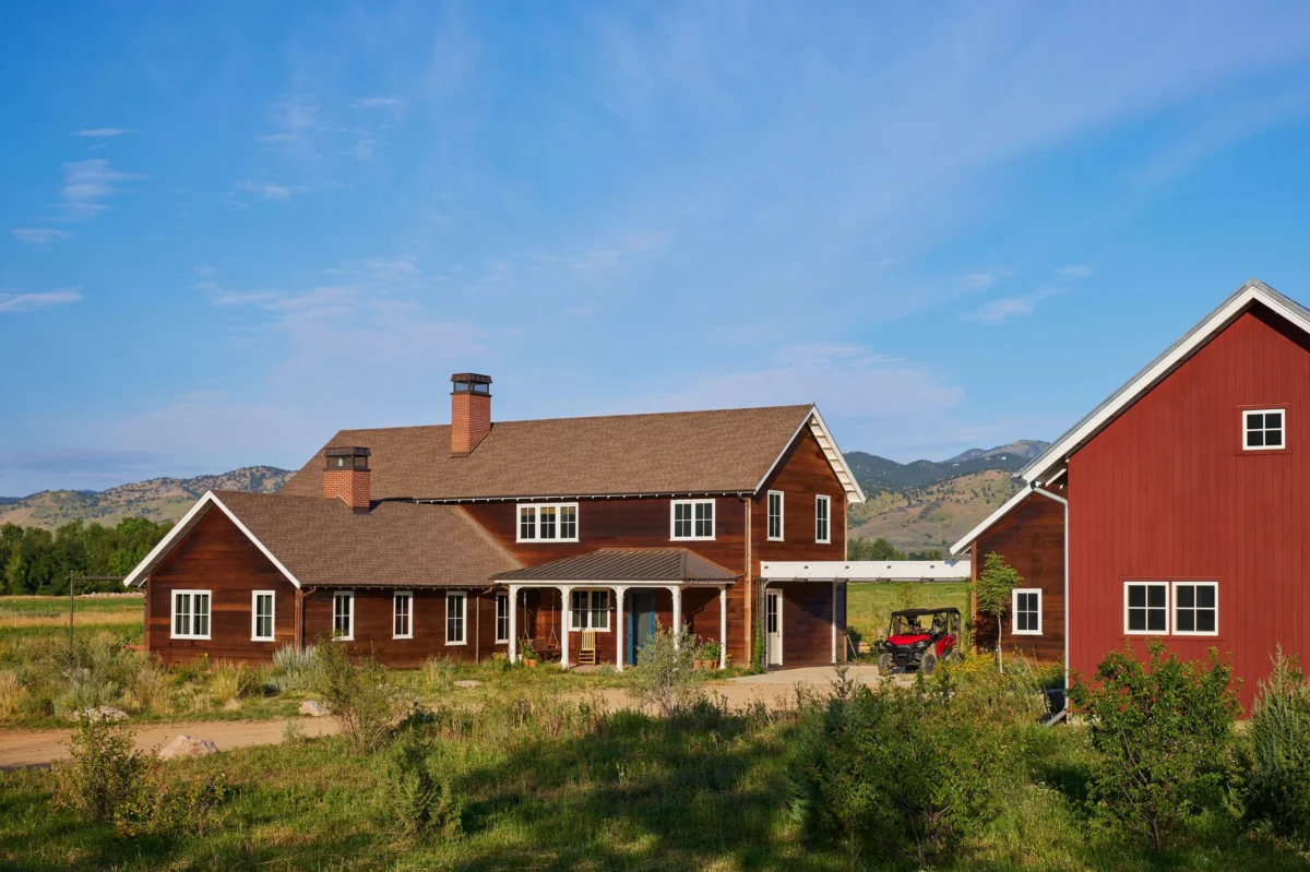 This New Build Colorado Farmhouse Was Designed to Look as If It Had Been There Forever