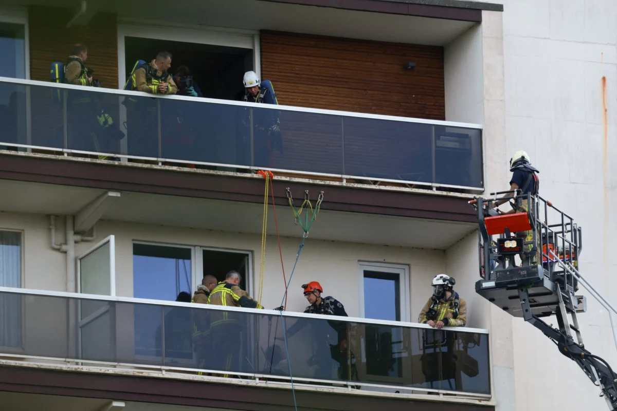 Tragedy Strikes Antwerp: Deadly Blaze Engulfs Linkeroever Apartment Block, Multiple Fatalities and Injuries Reported