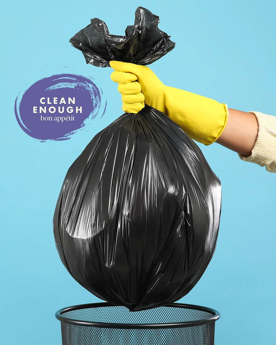 You Should Be Cleaning Your Kitchen Trash Can Every Time You Take Out the Trash
