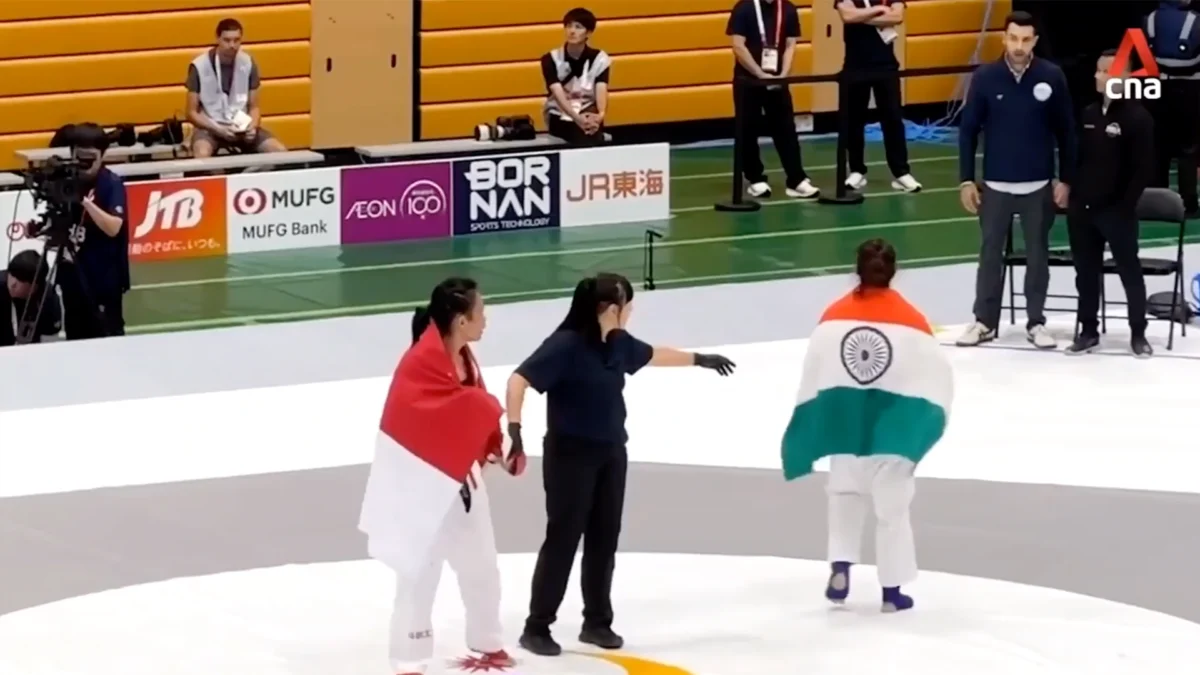 Indian MMA fighter refuses handshake after Asian Games defeat