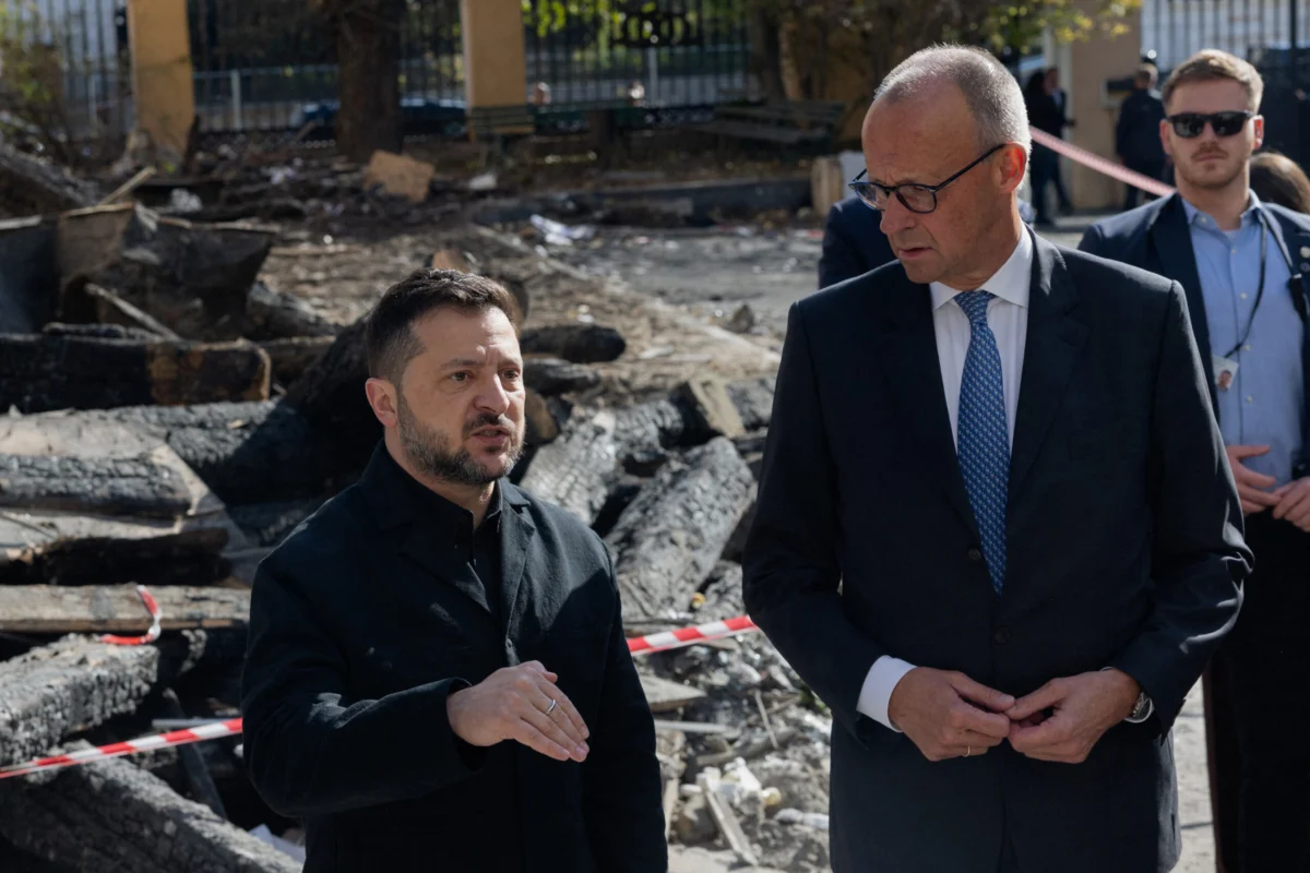 German Chancellor Friedrich Merz Arrives in Kyiv Amid Heavy Air Raids and Pledges Multi-Billion-Dollar Defense and Energy Support Package