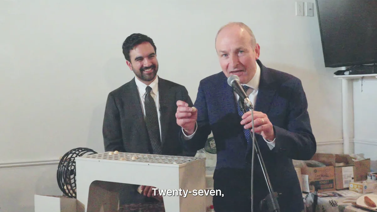 Mamdani, Irish PM play bingo, ˜split the G‰ in New York
